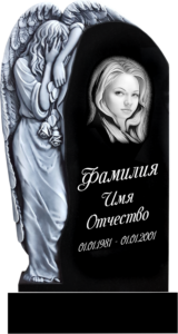 Памятник фрезерованный гранит №8 Памятник фрезерованный резной на могилу гранит в Севастополет №8