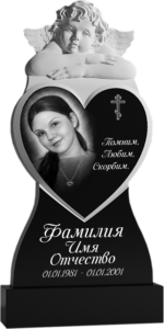 Памятник фрезерованный гранит №83 Памятник фрезерованный резной на могилу гранит в Севастополет №83